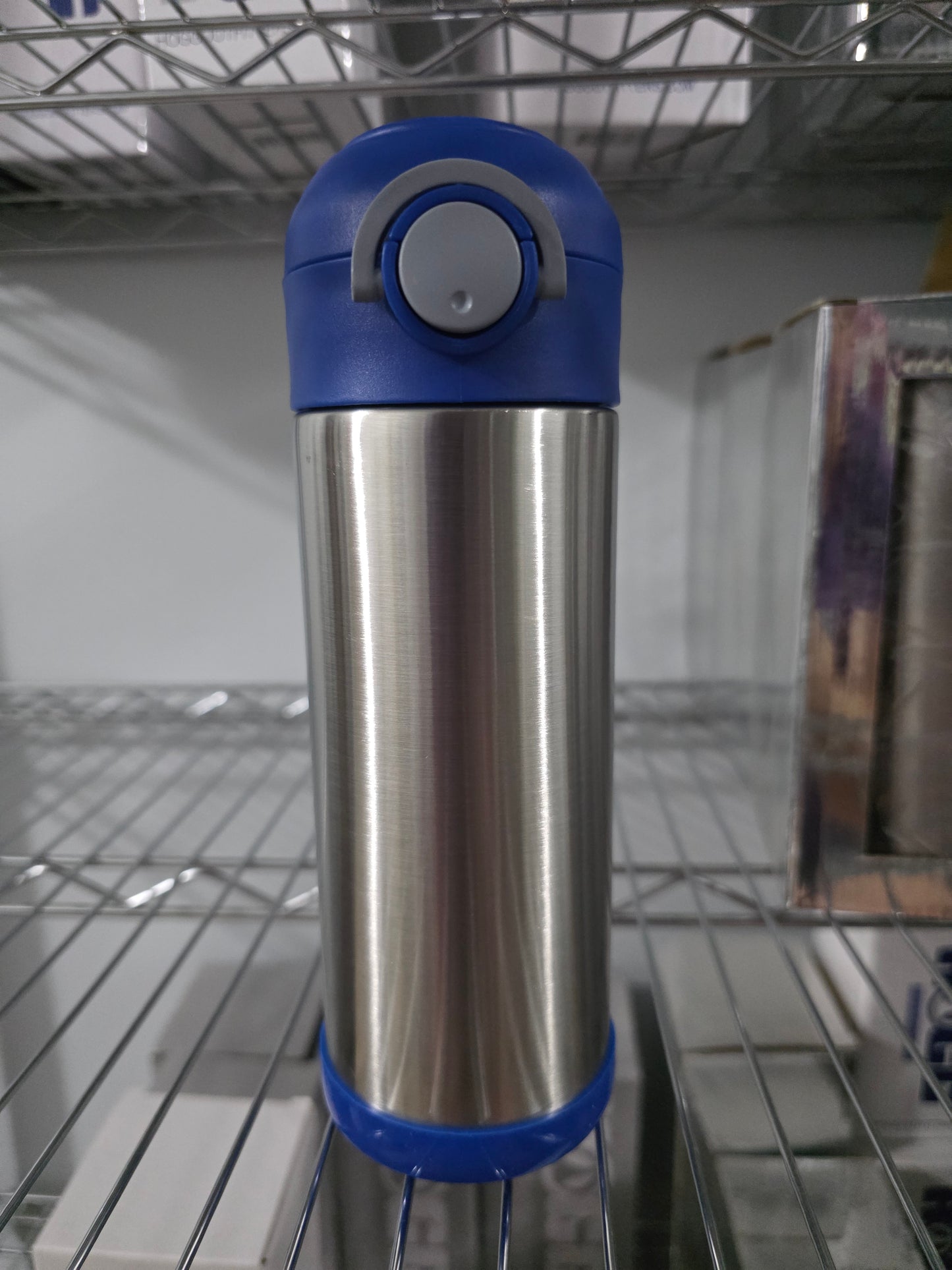 12oz Blue Top Sippy Cup Bottle