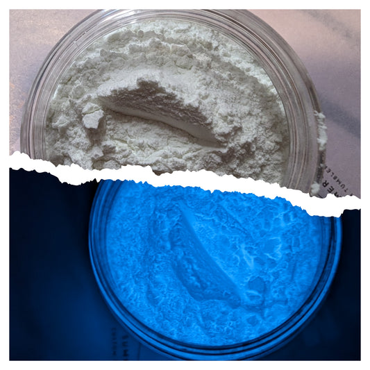 Dark Blue Glow Powder