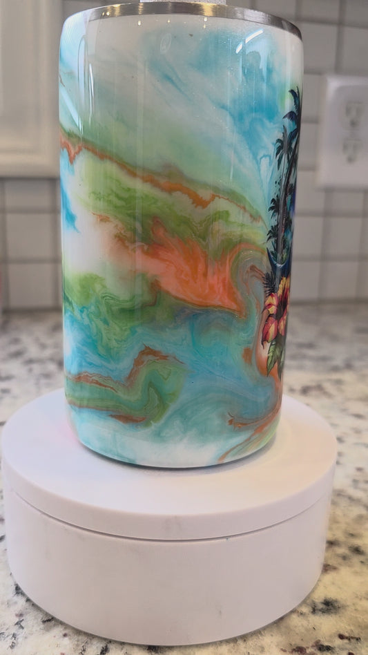 14oz Skinny Din-O-Might Tumbler